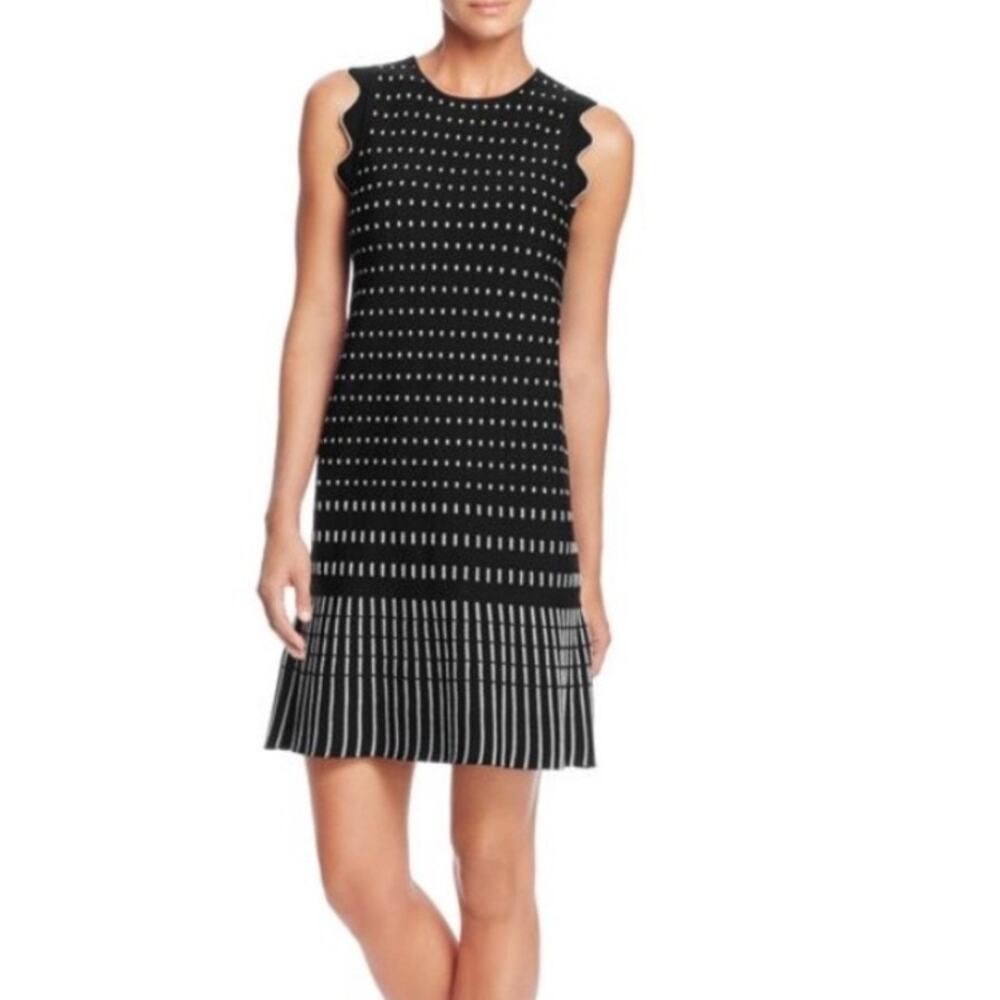 NWT Ted Baker Flippy Metallic Jacquard Dress Size Ted 4 US 10